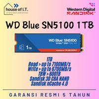 Gambar SSD NVMe WD BLUE SN5100 1TB - Garansi Resmi 5 Tahun - SSD PS5 WD 1TB dari House Of IT Kota Administrasi Jakarta Pusat 1 Tokopedia