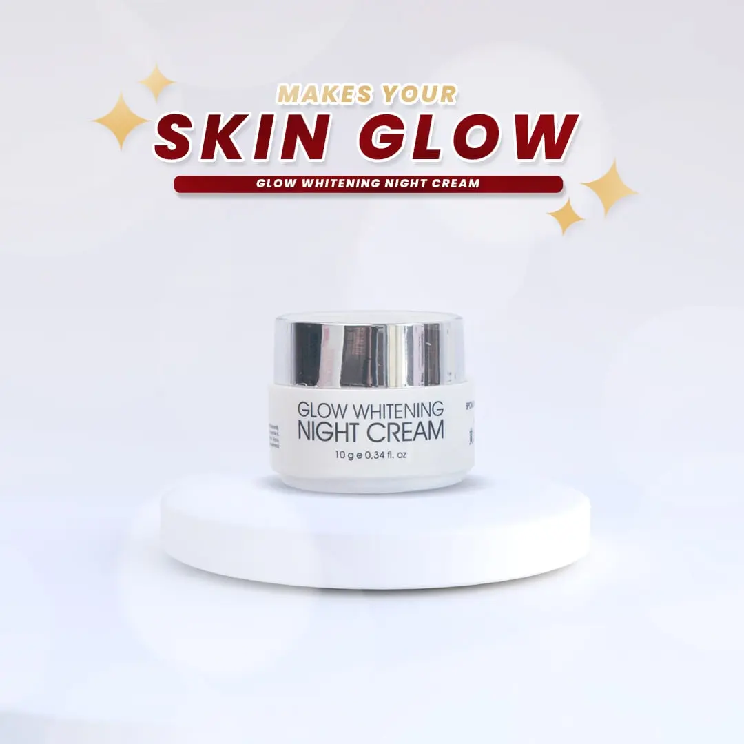 JEALOUS GLOW WHITENING | CREAM MALAM | PELEMBAB DAN PEMUTIH WAJAH | KULIT JADI GLOWING