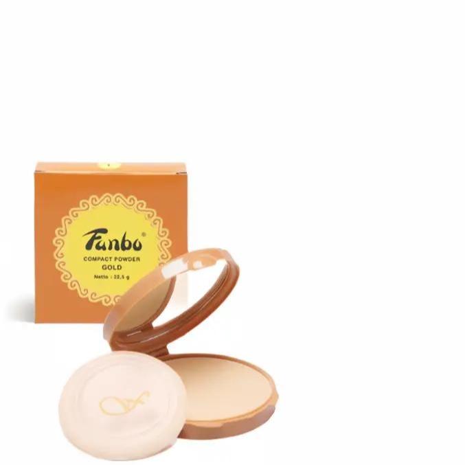 Fanbo Gold Compact Powder - Bedak Padat - Zink Oxide - UV Filter - Shop ...