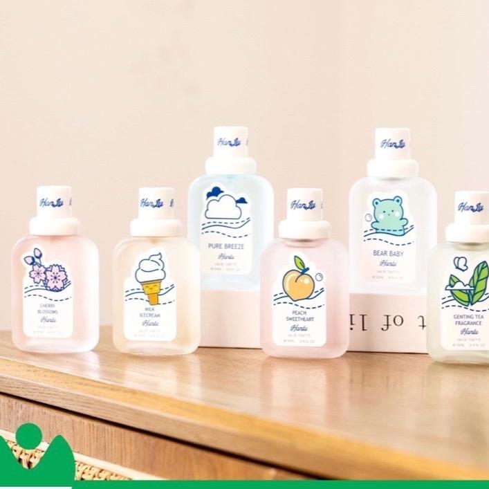 Xịt thơm tủ Quần áo Hanlu An toàn cho bé, nước hoa Hanlu ,nước hoa học sinh