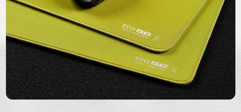 Product Introduction of ATK 99G Mouse Pad E-Sport Special for FPS Gaming Sunken Edge XSOFT Balanced Polyurethane Anti-slip Base Match Artisan Zero 99g mouse  pads 30