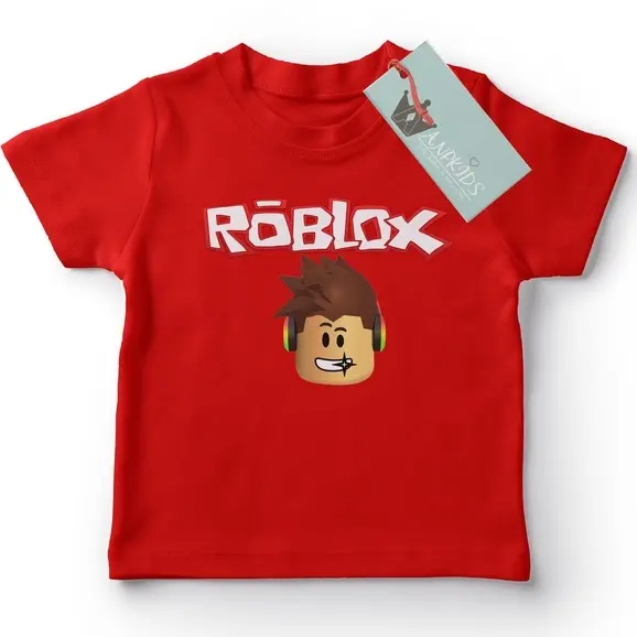 kaos roblox anak junior cotton combed 30s 0