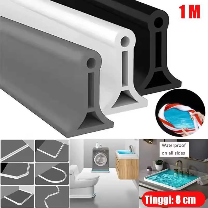 TaffHOME Water Stopper Bathroom Wastafel Karet Penahan Air 8cm - LK8CM - Tinari