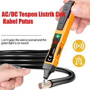 AC/DC Tespen Listrik Cek Kabel Putus/tespen Listrik/tespen Digital/taspen Listrik/tespen Multifungsi/test Pen Listrik/tespen Otomatis