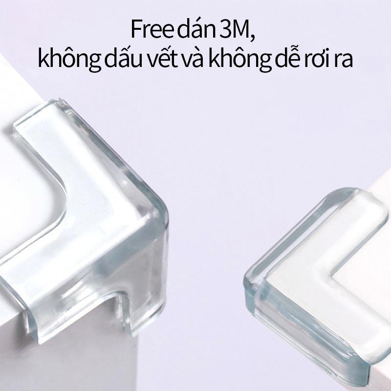 Góc chống va chạm cho trẻ em Dải cửa sổ Bàn cạnh Bao bọc An toàn Tay áo chống va chạm Silicone Góc chống va chạm 1