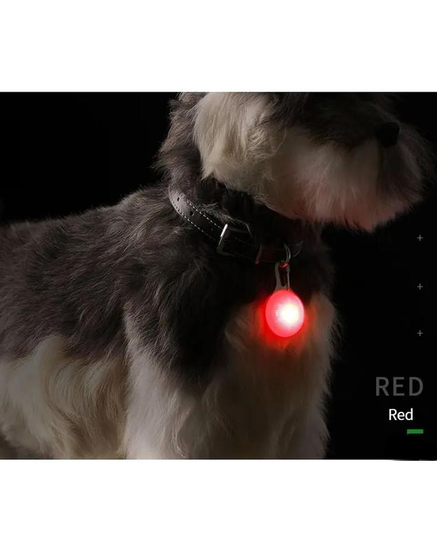 Product Introduction of LED Luminous Dog Cat Collar Glowing Pendant Flash Lights Pet Leads Accessories Night Walking Pet Collar Supplies Dog Accessories 8