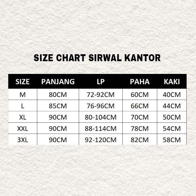 Product Introduction of ARBUD Sirwal Kantor Celana Pria Formal Panjang Casual  Harian  Karet 0