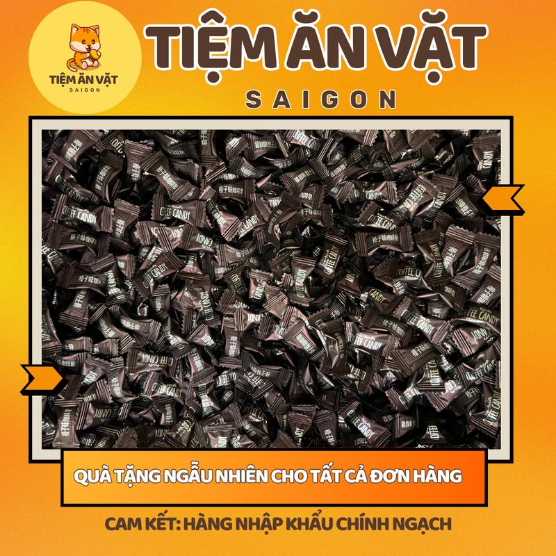 2kg Kẹo Ngậm tết 2025 kẹo Caffe Mix 8 vị Không Đường Ăn Vặt Candy Viên Kẹo Snack kẹo  ngậm 7