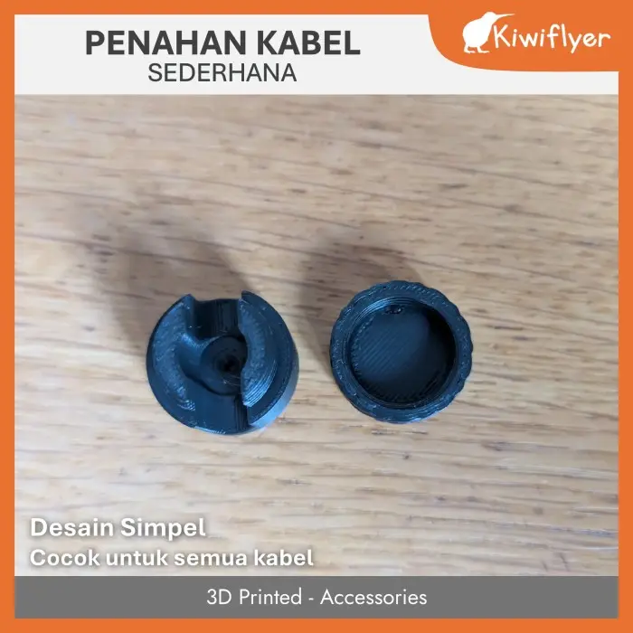 Klip / Penahan Kabel - Cable Mount / Clip / Holder - 3D Printed 6