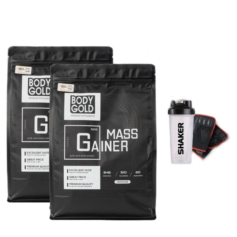 Combo 2 Túi Bột Elite Lean Mass Gainer + Quà Tặng Bình Nước