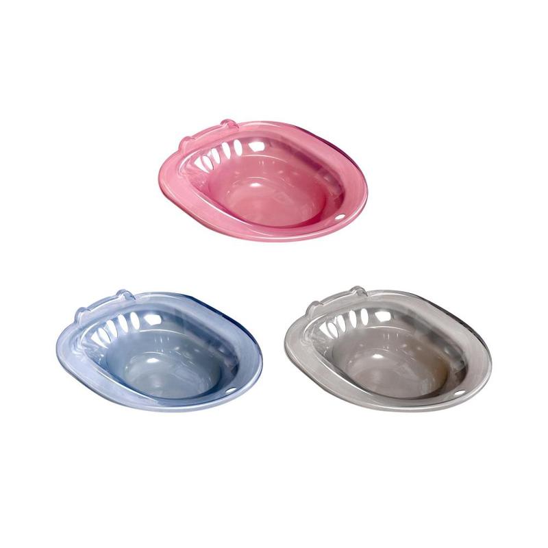 Nhà vệ sinh phụ nữ tắm Sitz, Người cao tuổi, Bồn tắm hông, 15x14x4,7inch, Đa chức năng, Chống chịu nhiệt độ cao, Thoải mái để làm sạch hàng ngày 0