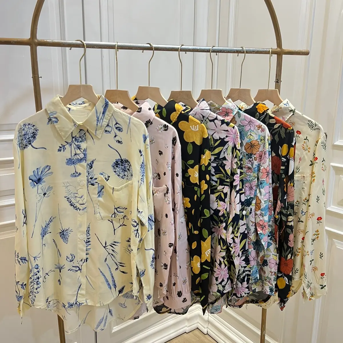 Kemeja rayoon - Mai top