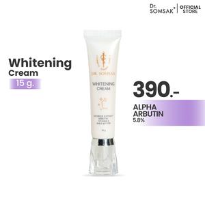 Dr.Somsak - Whitening Cream 15g. ครีม Skincare Moisturizer มอยส์เจอร์ไรเซอร์ ความชุ่มชื้น บำรุง