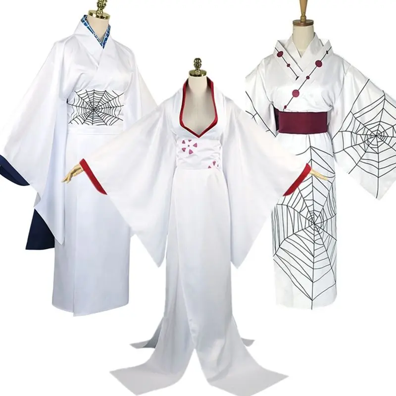 Trang Phục Hóa Trang Demon Slayer Rui, Quần Áo Cosplay, Áo Choàng Cosplay Người Mẹ Nhện Và Chị Kimono, Thích Hợp Cho Các Bữa Tiệc Hóa Trang, Trang Phục Hóa Trang Demon Slayer Rui Nữ Voan Jacket Váy Ngủ 8