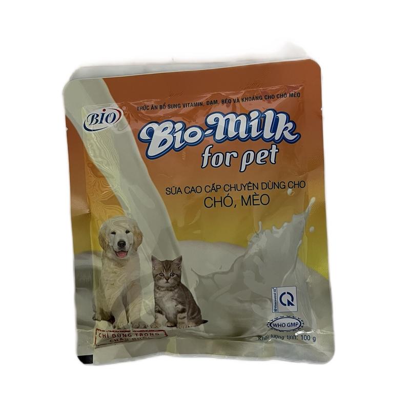 Sữa bột BIO MILK dành riêng cho chó mèo 100g 3