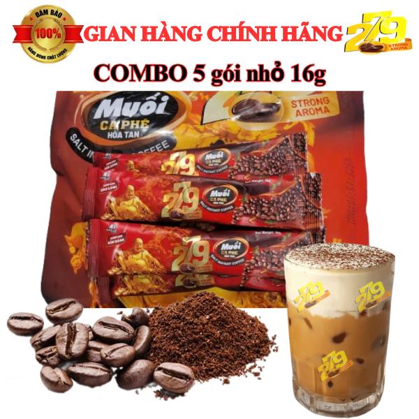 [COMBO 5 GÓI NHỎ 16GAM] Cà Phê Muối 279 - Hương vị đặc biệt thơm ngon 6