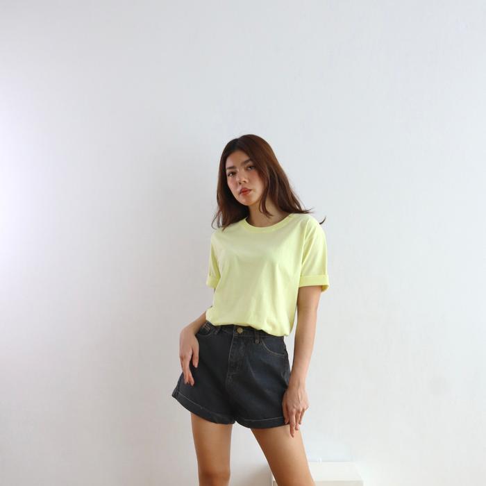 Gambar Tori Basic Tee - Atasan Wanita/Kaos Wanita/Kaos Basic Wanita dari everclo Kota Surabaya 5 Tokopedia