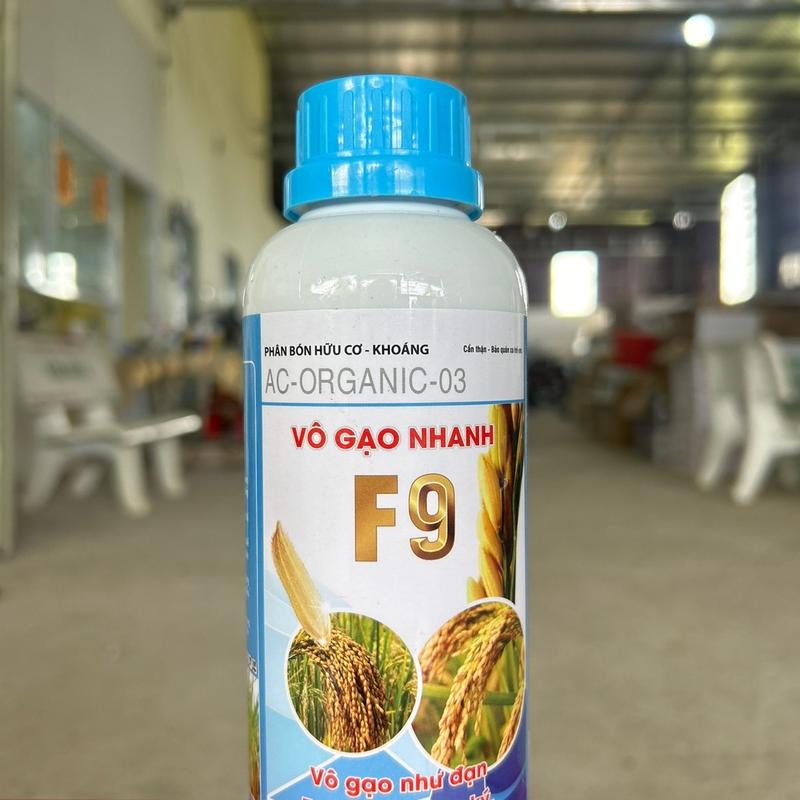 Phân Bón Lá hiệu Vô Gạo Nhanh F9, thể tích 500ml 0