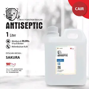 Handsanitizer Cair Antiseptic putih aneka aroma kemasan jurigen 1 liter