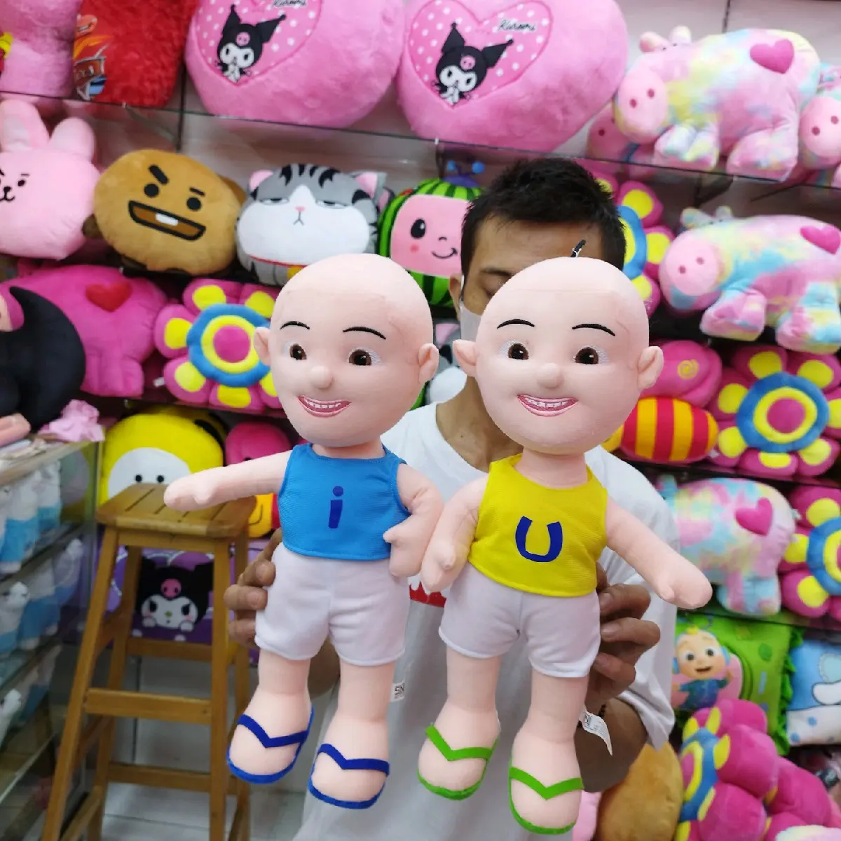 Boneka  Ipin&Upin 40cm