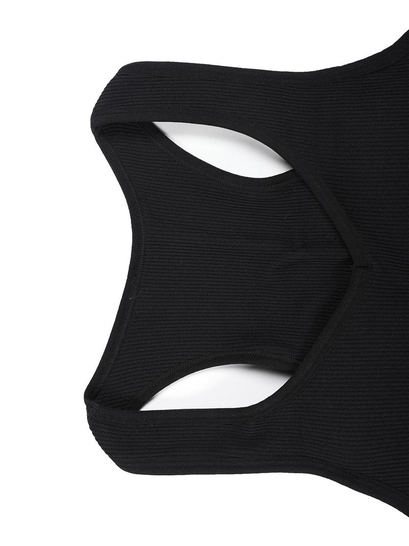 Product Introduction of 【Plus Size】 Solid Color Sports Bra, Breathable Comfortable Wireless Sports Bra, Women's Plus Size Sport & Outdoor Clothing for Indoor Outdoor Wear 7