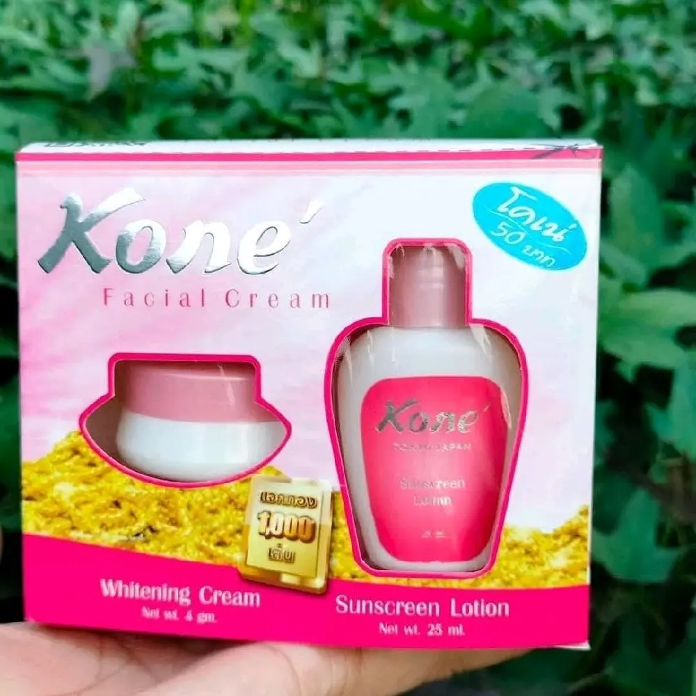 Kem Kone Thái Lan, Combo 3 Món Dưỡng Da, Hỗ Trợ Phục Hồi Da