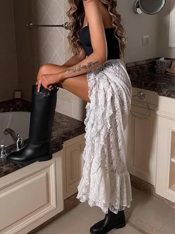 Women's Skirt, Summer Clothes Women, Casual Fashion Skirt for Daily Wear, Ladies Summer Clothes 1