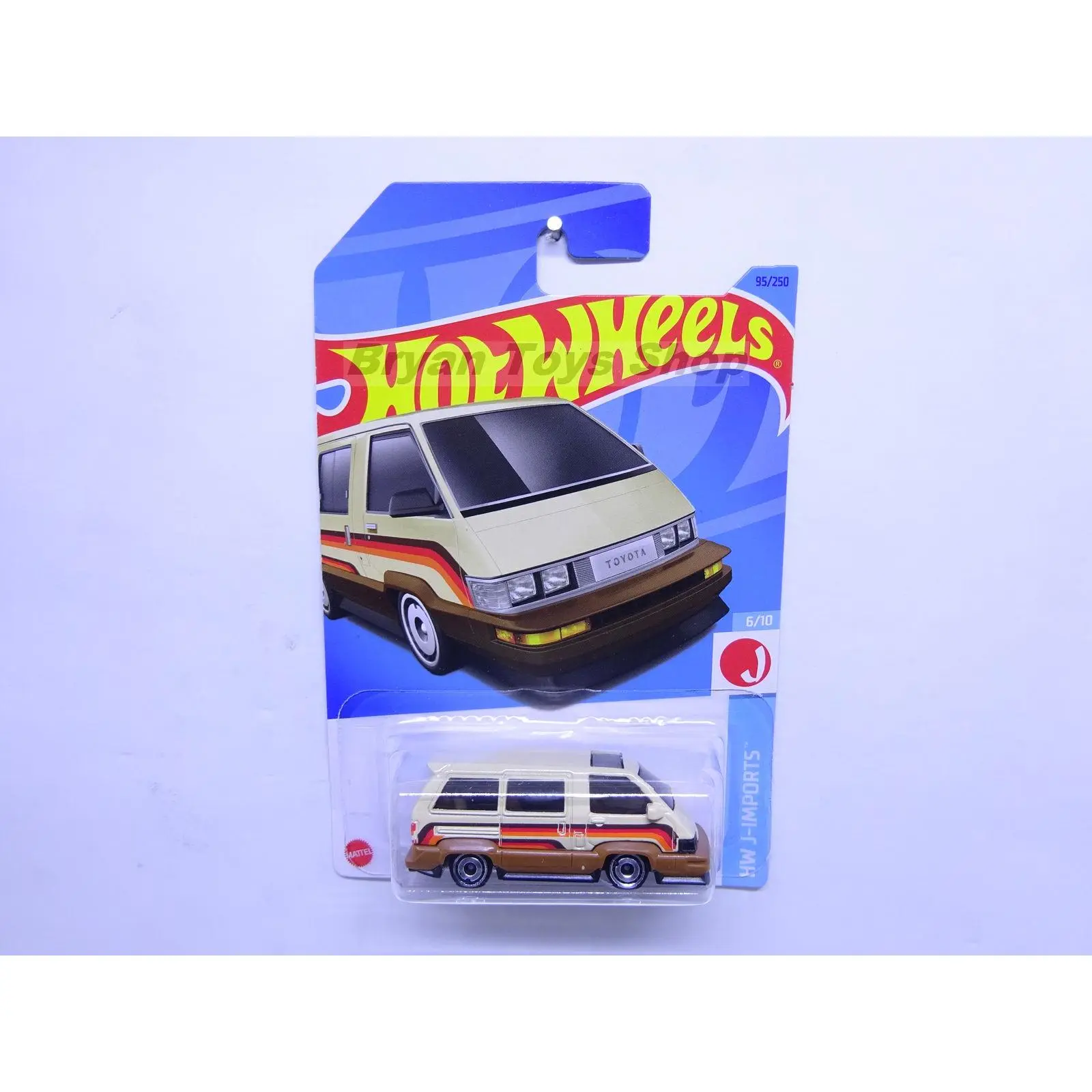 Hot Wheels 1986 Toyota Van Coklat