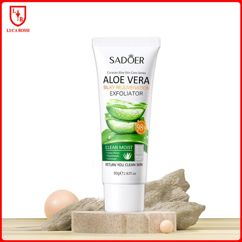  Tẩy Tế Bào Chết Gel Làm Sạch Da Sadoer Tinh Chất Lô Hội – Da Sáng Mịn Cấp Ẩm & Tươi Mới Mỗi Ngày 