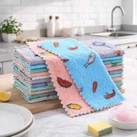 Gambar Kain Lap Dapur Microfiber Motif Lucu – Daya Serap Tinggi Cepat Kering  – Membersihkan Minyak dan Kotoran Lebih Mudah untuk Dapur Bersih dari Infinilapan office Kota Administrasi Jakarta Utara 3 Tokopedia