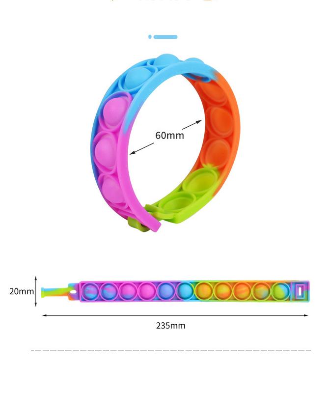 Product Introduction of Toys Bracelet Fidgets Kids Adult Toys Supplies Classroom Prizes Party Favors Kids Sensory Toys Антистресс 0