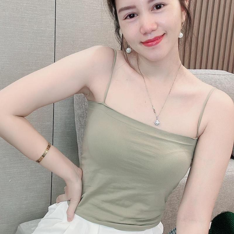 Product Introduction of Áo dây có mút may chắc chắn Top Nữ  Women 5 màu 5