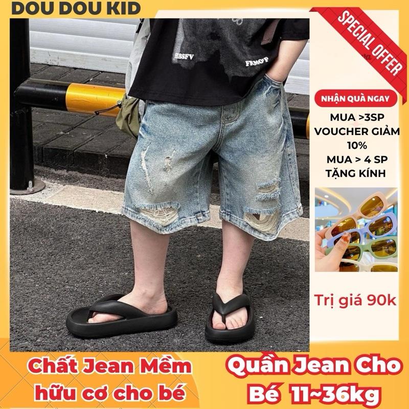 [Size 12-60kg ] JD10 Quần Jean Bé Trai Hữu Cơ,Chất Jean Mềm Đẹp
