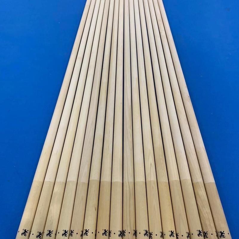 ￼Ngọn Cơ Adam Gỗ Maple Canada Cao Cấp Đã Lên Tẩy Kính ,  Ren 5/16/18 , Líp, Lỗ. Ngọn cơ bida - Billiards Hưng Yên