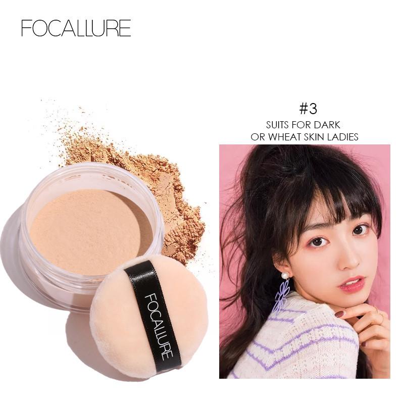 Product Introduction of FOCALLURE Super Fine Loose Setting Powder 6