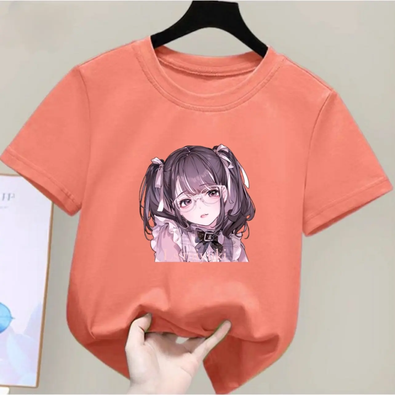 Kaos Anak Perempuan Boneka lucu Kaos Oblong Anak Perempuan Usia 1-10th