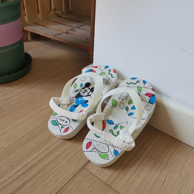 Product Introduction of [New Model] AG SHOP Summer New Children's Slippers Flip-Flops Boys Girls Shoes Beach Shoes Baby Shoes Thong Sandals ✨ [Angel] ✨ 31