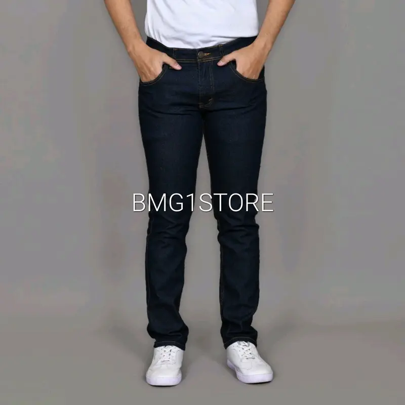 CELANA JEANS JUMBO SLIMFIT PRIA/CELANA JEANS BIG SIZE PRIA ORIGINAL/JEANS PANJANG UKURAN BESAR 4