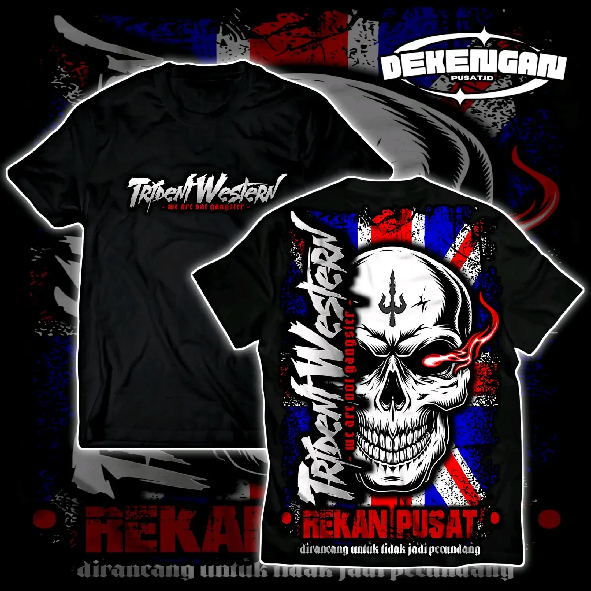 kaos Pagar Nusa Rekan pusat limited edition