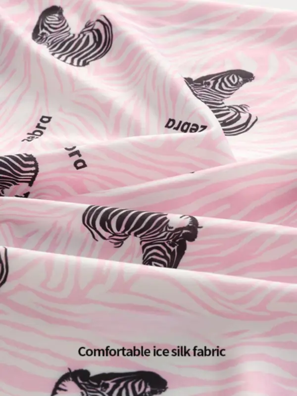 Men's Cartoon Bear & Letter Print Boxer Brief, Breathable Comfortable Underwear for Daily Wear, Casual Men's Underwear for All Seasons 7