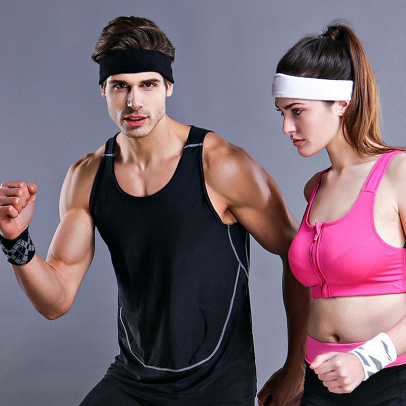 Băng Đô Đàn Hồi Cao, Thời Trang, Dành Cho Phụ Nữ Và Nam Giới, Thích Hợp Cho Phòng Tập Gym Thể Dục Và Thể Thao, Băng Đô Thấm Hút Mồ Hôi, Mềm Mại Và Chống Trượt, Băng Đô Thể Thao 1