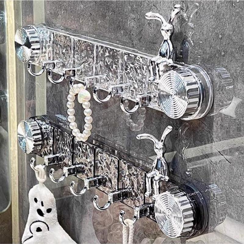 Nhanh Combo 2 Thanh Móc Treo Quần Áo Hút Chân Không Gắn Gạch  Nhà Tắm Móc Treo Đồ Đa Năng Chịu Tải Cao VUa Vua( Đề Nghị Dán Gạch đá Hoa)