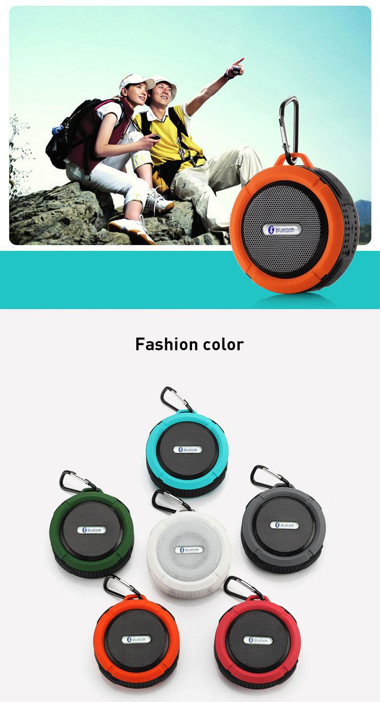 Product Introduction of 2025 Speaker Bluetooth Waterproof Big Sound Suction Cup Wireless TF card Shower Portable  Stereo Mini Audio Subwoofer HD Sound with iOS Android 17