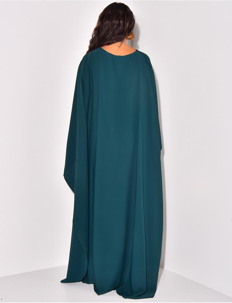 Product Introduction of ✨   2025 Women's Elegant Long Dress |   Trendy Loose Fit & Sexy Waist Cut |   Solid Color Casual Maxi Dress 🌸 emma  wills  dress ariana  grande  green  dress wedding  outfits mennonite  outfit drop  waist  dress blue  black  dress 11