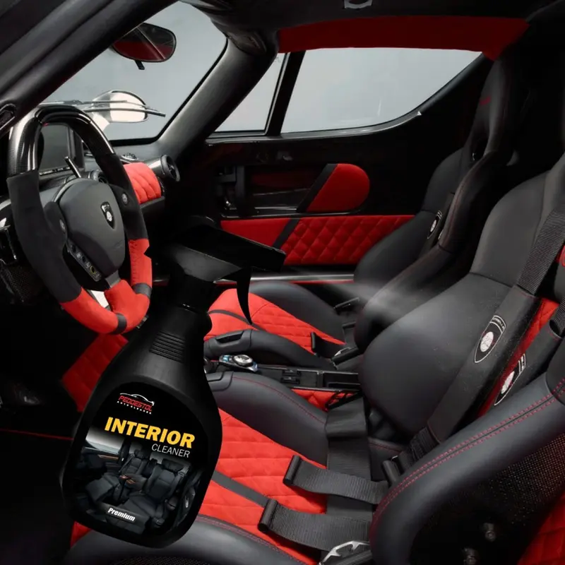 PEMBERSIH INTERIOR MOBIL PEMBERSIH PENGHILANG NODA DAN KOTOR PADA JOK PLAFON DASBOARD DOORTRIM PEDDESTOL INTERIOR CLEANER 500ML Car 3