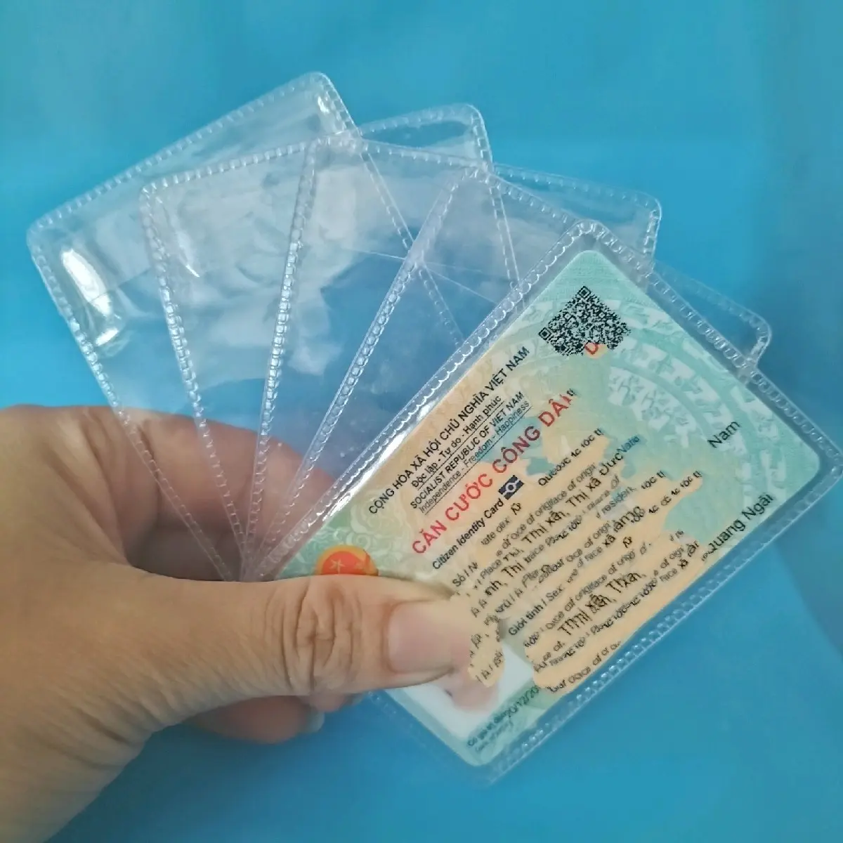 Lốc 100 cái bọc căn cước công dân