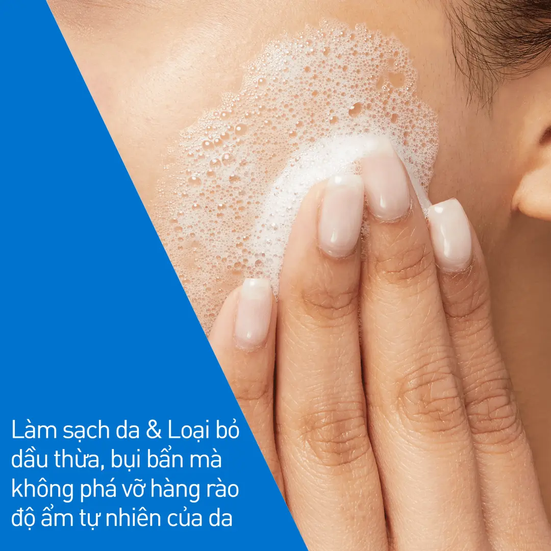 [DEAL HOT] Sữa rửa mặt giúp làm sạch sâu dành cho da dầu Cerave Foaming Facial Cleanser 88ml, tạo bọt làm sạch sâu dịu nhẹ và cung cấp độ ẩm cho da. Chăm sóc da_Sữa rửa mặt_Skincare cho Nam và Nữ_Cleansing | BigBuy360 - bigbuy360.vn