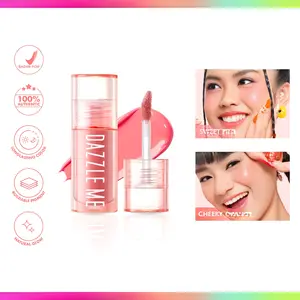 DAZZLE ME Heart-Melt Creamy Liquid Blush 2 in 1 Multiway