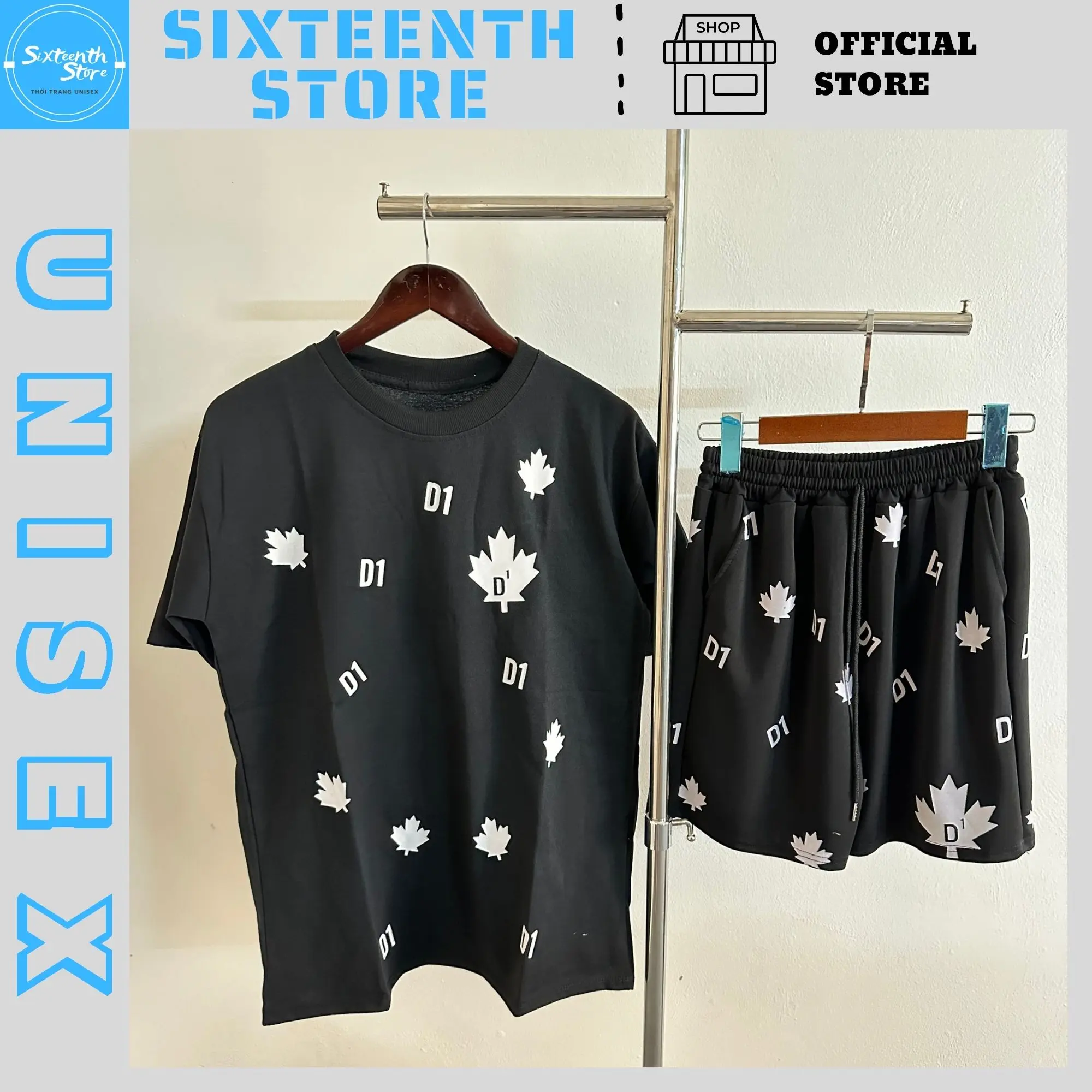 Bộ Quần Áo D 1 Chất Cotton Nam Nữ Menswear