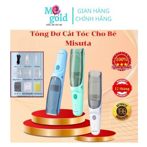 HÚT ĐƯỢC TÓC Tông Đơ Cắt Tóc Cho Bé MISUTA Có Động Cơ Kép Lực Hút Tóc Mạnh